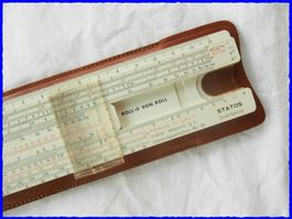 RECHENSCHIEBER "Graphoplex" - STATOS (Stahlbeton) - Von Roll