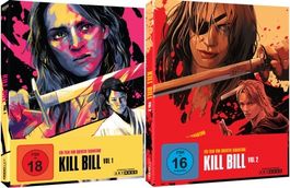 Kill Bill Volume 1 & 2 (4K-UHD-Blu-ray Steelbooks)
