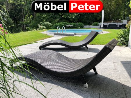 Rattan Liege, Designerstück ab Lager