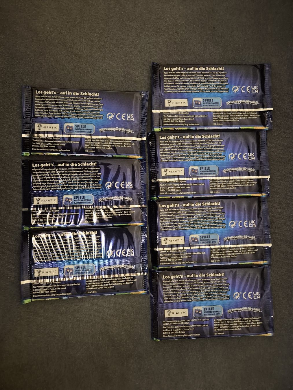 Pokémon Sammelbilder & Trading cards: 7×Pokémon go booster Packs – Neu und originalverpackt aus Biel/Bienne von gela111 1
