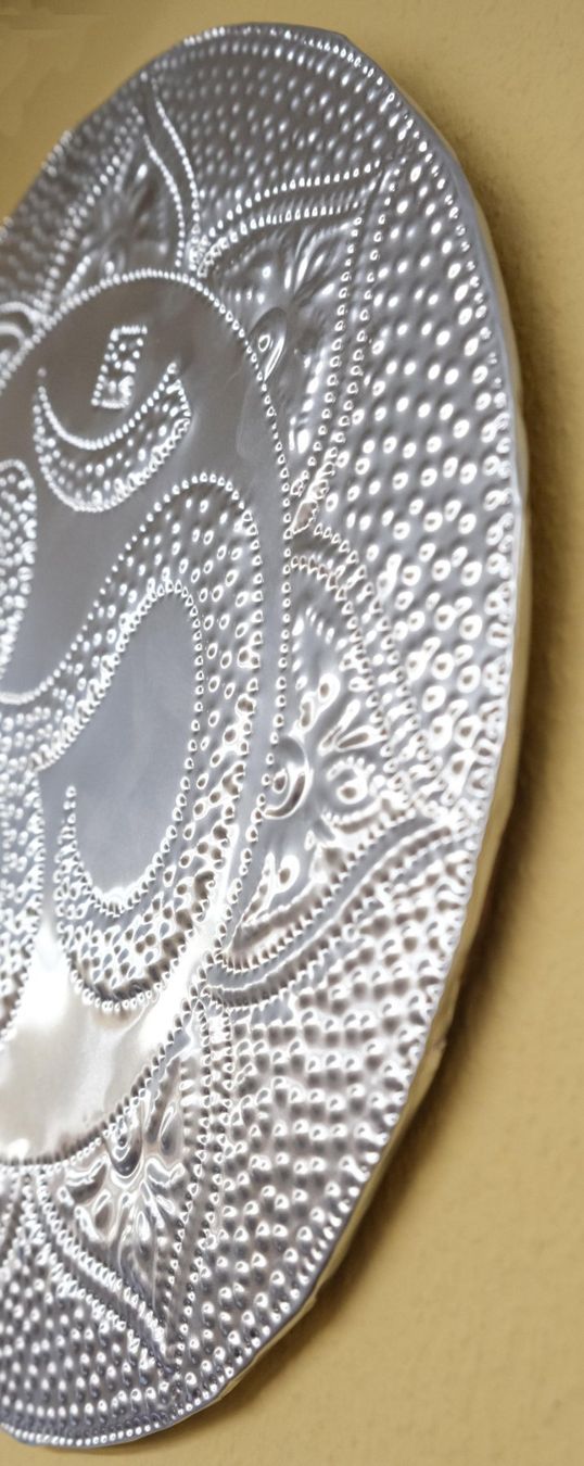 Tutte le decorazioni: Om Mandala Wanddekoration Bild Handarbeit – Nuovo (secondo la descrizione) da Zürich venduto da Masala-Oase 2