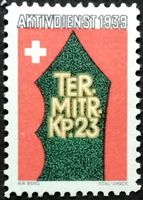 Soldatenmarke 2.WK, Ter Mitrailleur Kp 23, Wi Ter 85