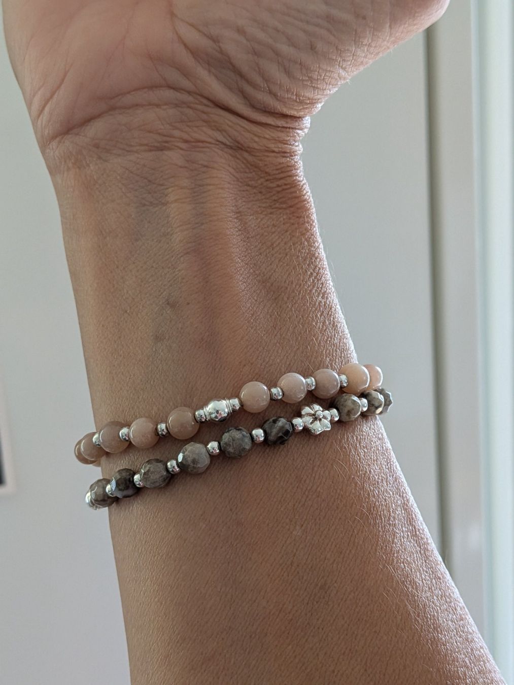 Bracciali & Braccialetti: 2x Armbänder mit Steinen und echten Silberteilen – Usato da Wohlen AG venduto da Tikale 6