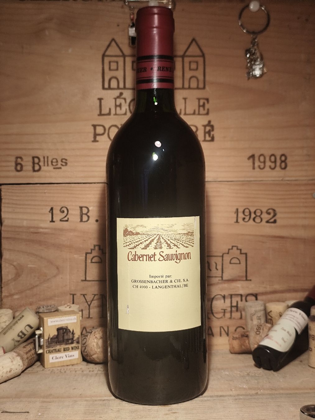 Vino: 1988 René Barbier, Cabernet Sauvignon, – Nuovo e nell'imballaggio originale da Büsserach venduto da Vintage-vins 2
