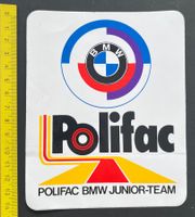 POLIFAC BMW JUNIOR-TEAM / Aufkleber vintage
