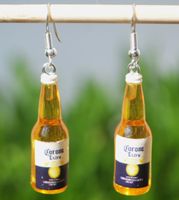 Ohrringe F-17 – Flasche Corona Bier – 1 Paar