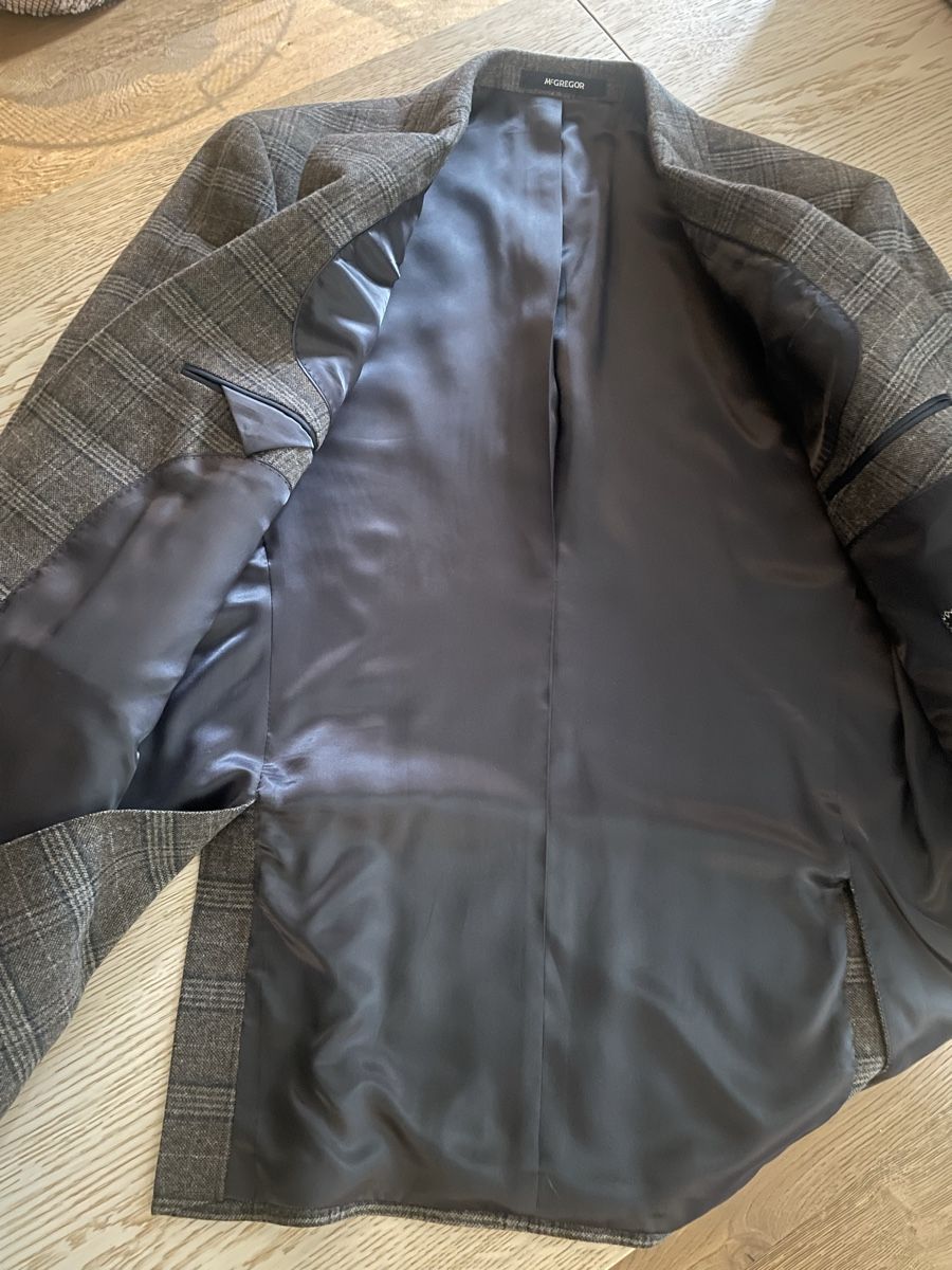 Sakko Costumes, combinaisons de sport et fonctionnelles: McGregor Sakko kariert – moderner Look, Regular Fit – Neuf (Voir description) à Heitenried par Steffundsasch 5