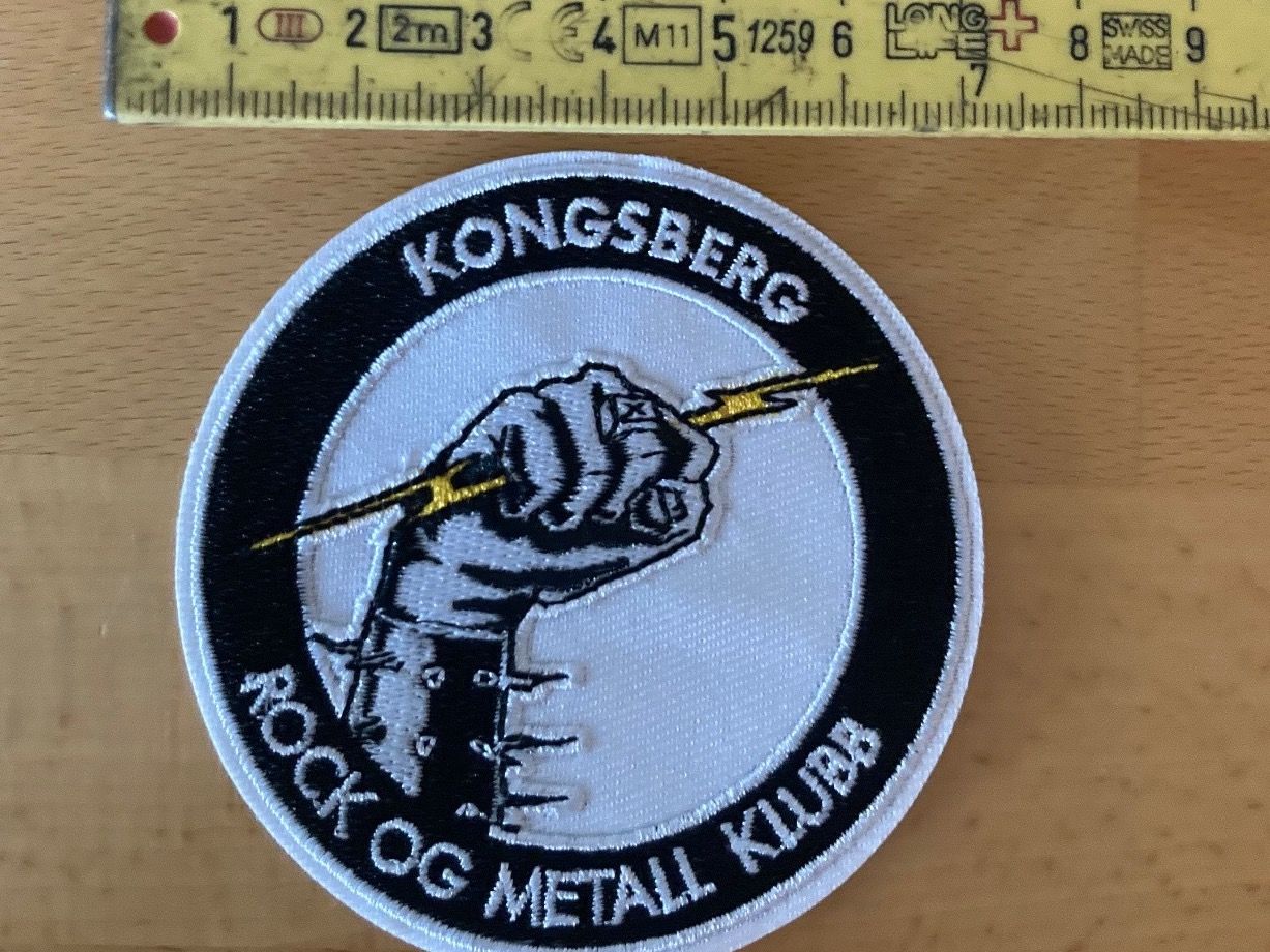 Patches: Kongsberg Patch Sticker Aufnäher 37 – Neu (gemäss Beschreibung) aus Horn von abutre72
