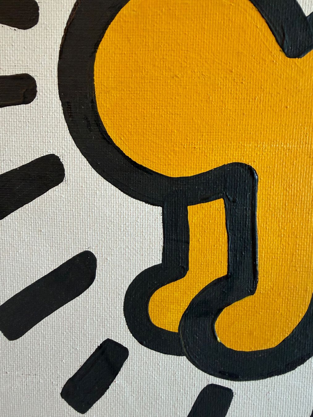 Dipinti: Keith Haring - "Radiant Baby" – Usato da Basel venduto da PAUL_ART 4