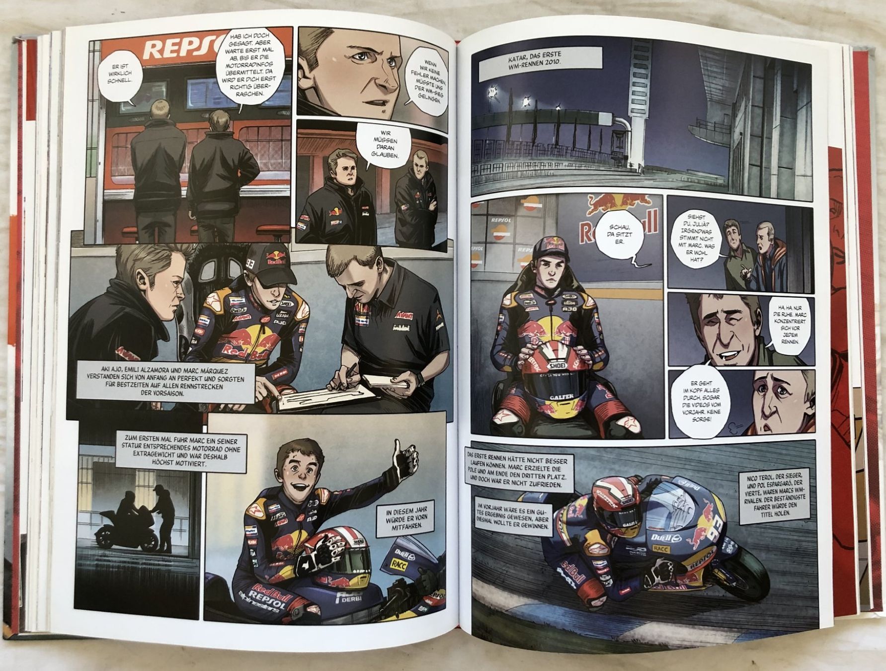 Fumetti: Marc Márquez - Die Geschichte eines Traums - Comic - HC – Usato da Schaffhausen venduto da durruti 5