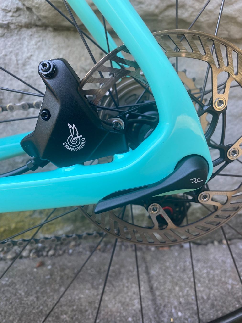 Bianchi Velos: Bianchi Specialissima 55 Campagnolo Super Record – Gebraucht aus St. Gallen von Montiswiss 7