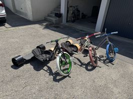 3 drift trike, Triad, 1x notorious 3 et 2x notorious 4