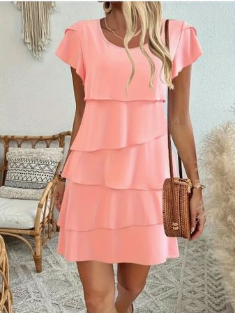 NEUES Sommerkleid hellrosa Gr. S - 225294
