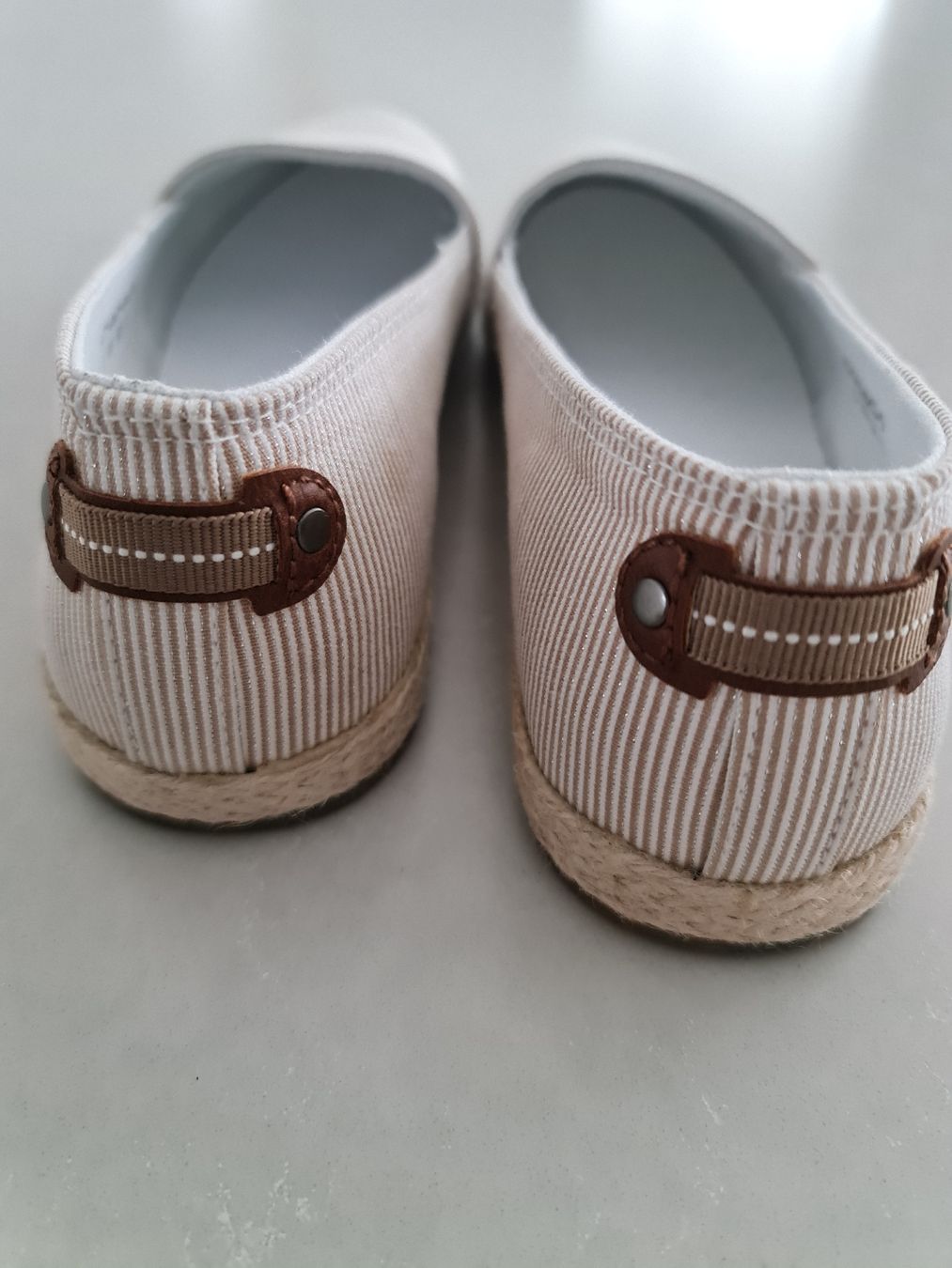 Graceland Scarpe da donna: Graceland Espadrilles, beige-weiss gestreift, Gr38 – Usato da Bülach venduto da Rommar 5