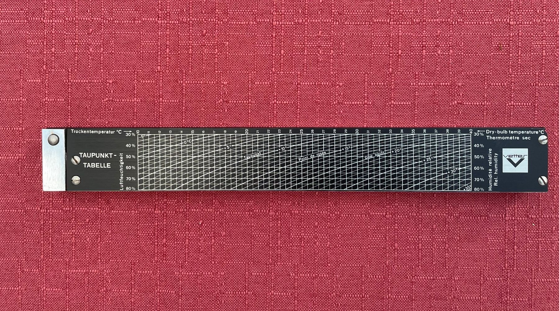 Misurare: Vetter Schleuder-Psychrometer – Usato da Hettiswil venduto da wer_9kcr 2