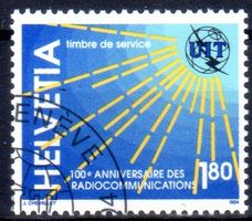 1994 ERGÄNZUNGSWERT 100 JAHRE RADIO-VERBINDUNG AUSGABETAG