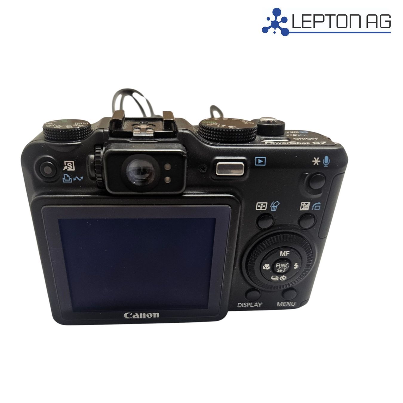 Canon Fotocamera: Canon PowerShot G7 Digitalkamera mit Ladegerät 10.0 MP – Usato da Niederdorf venduto da LeptonAG 7