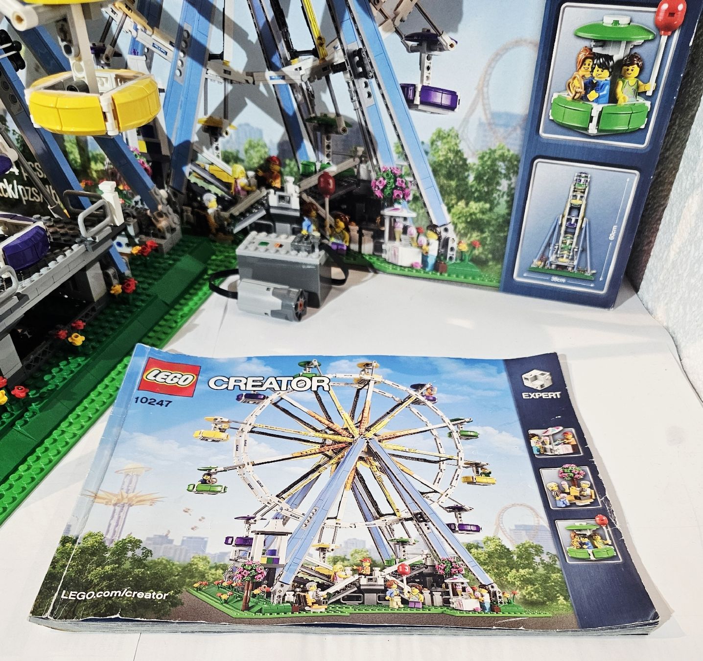 Lego Kit di costruzioni: LEGO CREATOR EXPERT 10247 RIESENRAD MIT OVP – Usato da Turbenthal venduto da Ddanuh 1