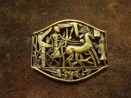 Brosche Pharao Ägypten / 925 S vg.