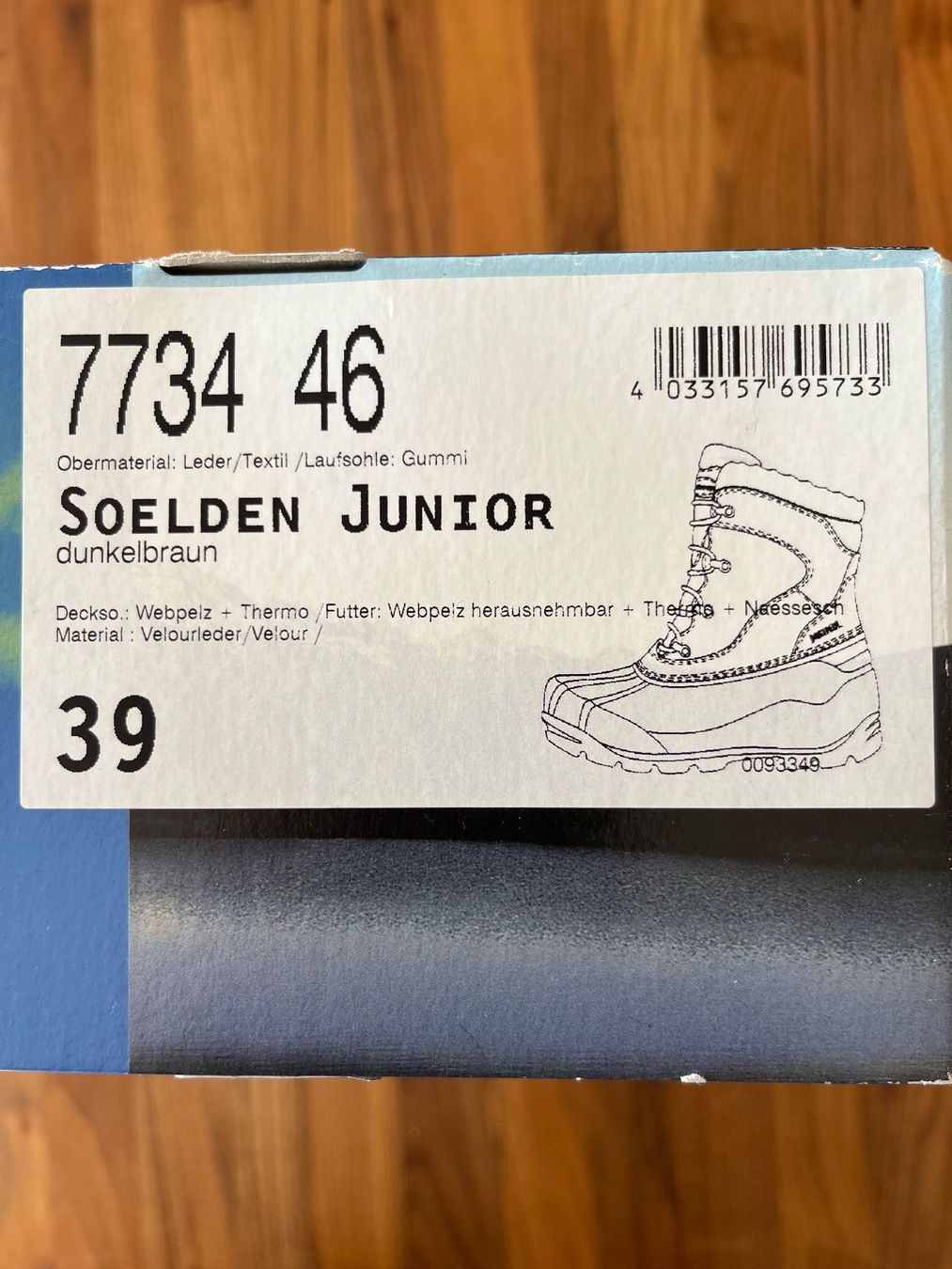 Meindl Scarpe da donna: Meindl Schuhe Sölden Junior Grösse 39 – Nuovo e nell'imballaggio originale da Sins venduto da rei_9fbz 1