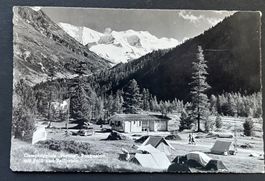 Campingplatz Plauns Pontresina, mit Palü und Bellavista.