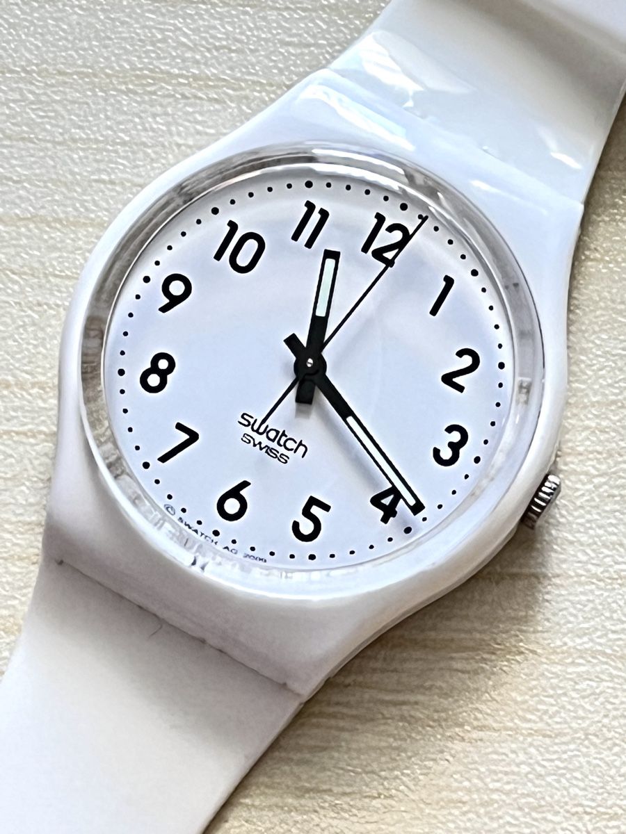 Swatch Montres: Swatch Swiss Uhr Weiss  – D'occasion à Grenchen par chththl