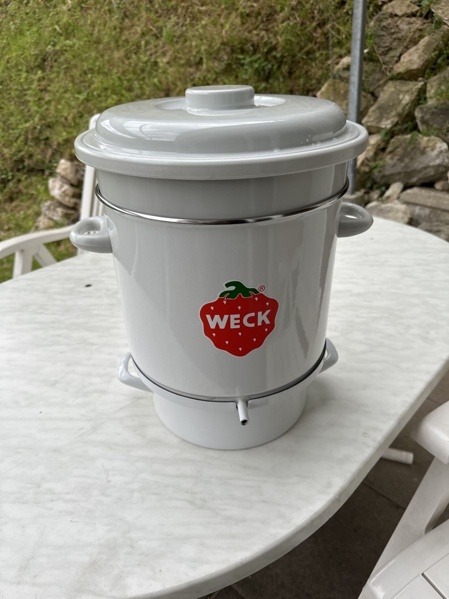 Weck Entsafter, Dampfentsafter, Entsaften leicht gemacht! (5 (Neu (gemäss Beschreibung)) in Grellingen für CHF 2 – nur Abholung auf Ricardo kaufen