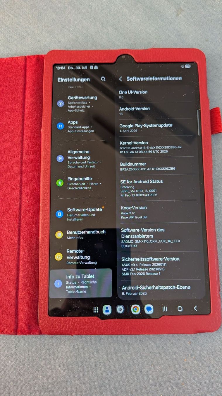Samsung Tablettes PC: Samsung Galaxy Tab A9,  8.7", schwarz – D'occasion à Winterthur par Cough 2