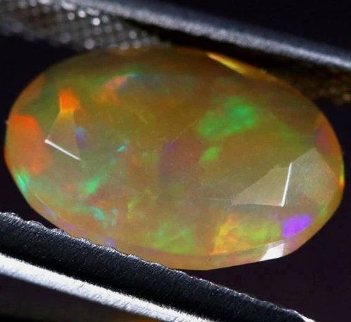 Edelsteine: Oval Faceted Ethiopian Welo Opal 1.40 Cts #A17 – Neu (gemäss Beschreibung) aus Laupersdorf von J69T 1