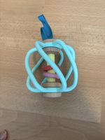 Hape Greifling mit Holz und Rassel, türkis