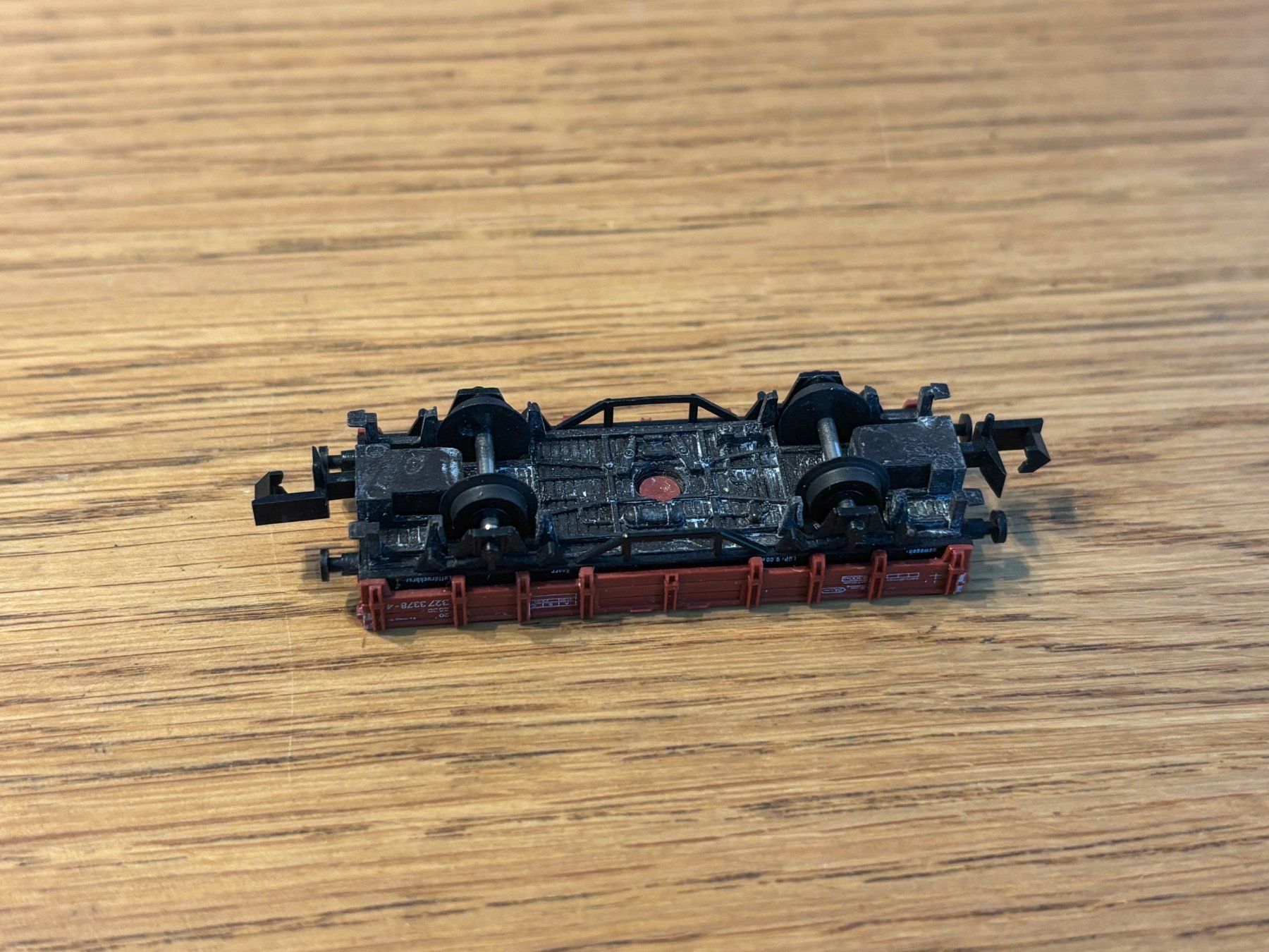 Modellini di ferrovie: e1804: offener Güterwagen (Spur N) – Usato da Birsfelden venduto da Birs_25 3