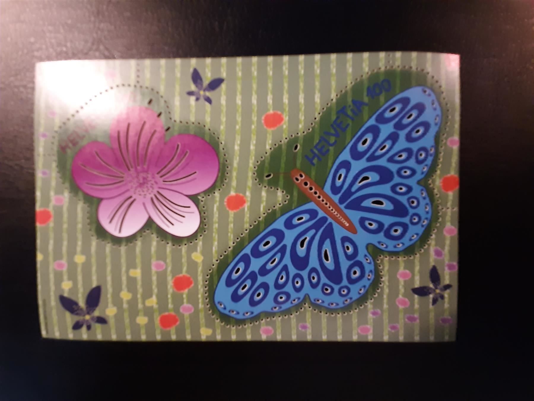 Alle Briefmarken: 2016 Schmetterling Block  Postfrisch – Neu (gemäss Beschreibung) aus Affoltern am Albis von Andrezc