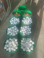 100 Golfball Golfbälle weiss (ohne Markierungen)