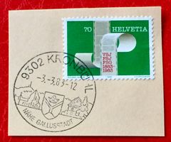 CH BRIEFMARKEN VOLLGESTEMPELT  Kronbühl Siehe Original Fotos
