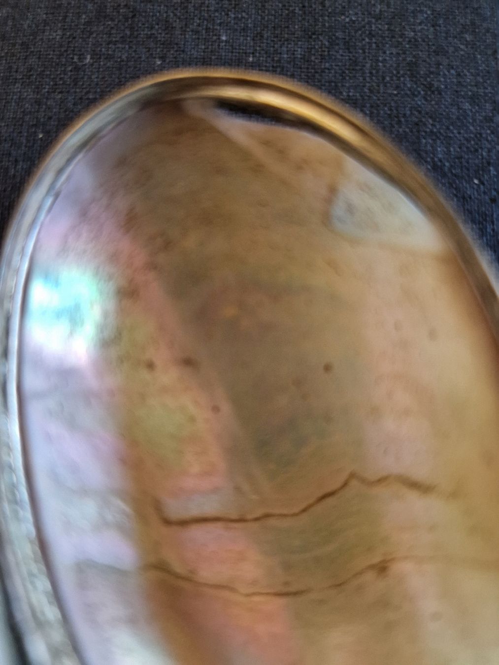 Contenitori edile: Antike Perlmutt Box oval – Usato da Fislisbach venduto da mka_km8f 3