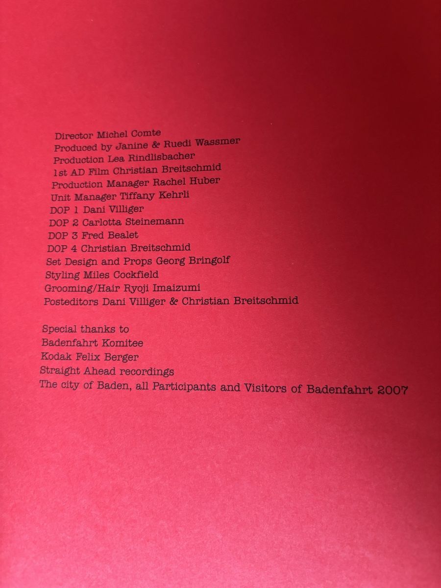 Libri: Badenfahrt Michel Comte Buch – Usato da Würenlos venduto da Ashley24 6