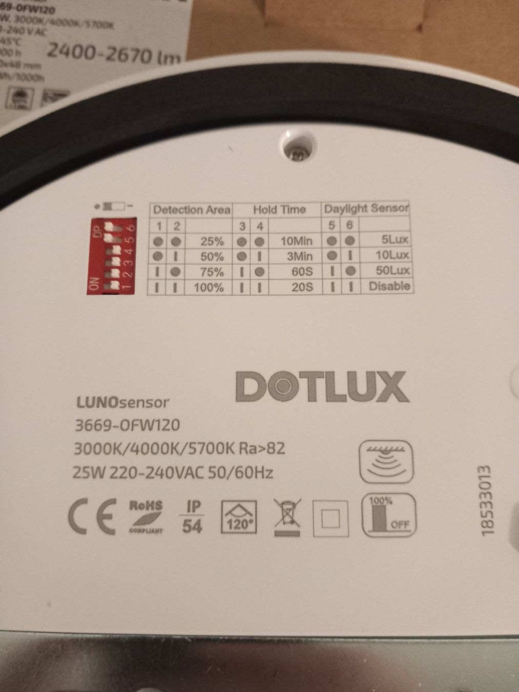 Lampadari & plafoniere: LED Deckenleuchte mit Sensor 25W IP54 – Nuovo e nell'imballaggio originale da Thun venduto da Beroshop 1