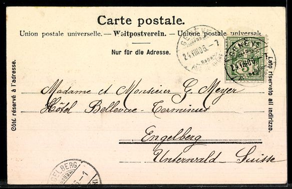Cartoline postali: AK Genève, Place du Molard – Usato da Berlin venduto da bartko-reher 1