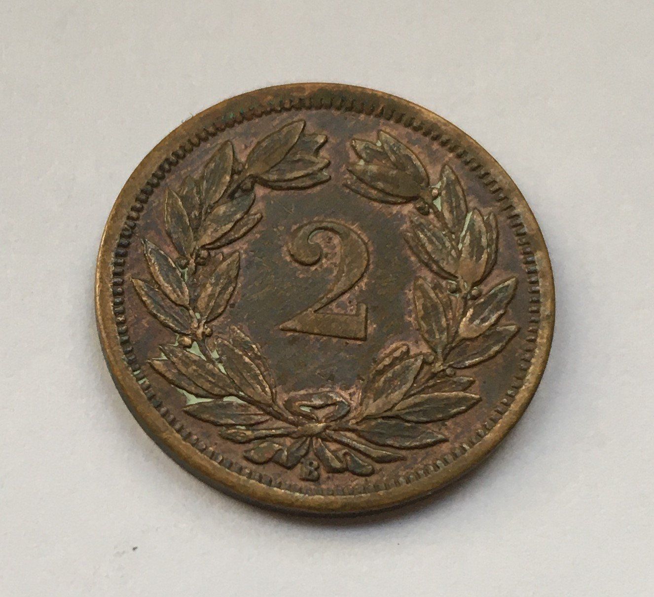 Tutti le monete: 1890 2 Rappen vz+ – Usato da Kirchberg SG venduto da Helveticus00 2