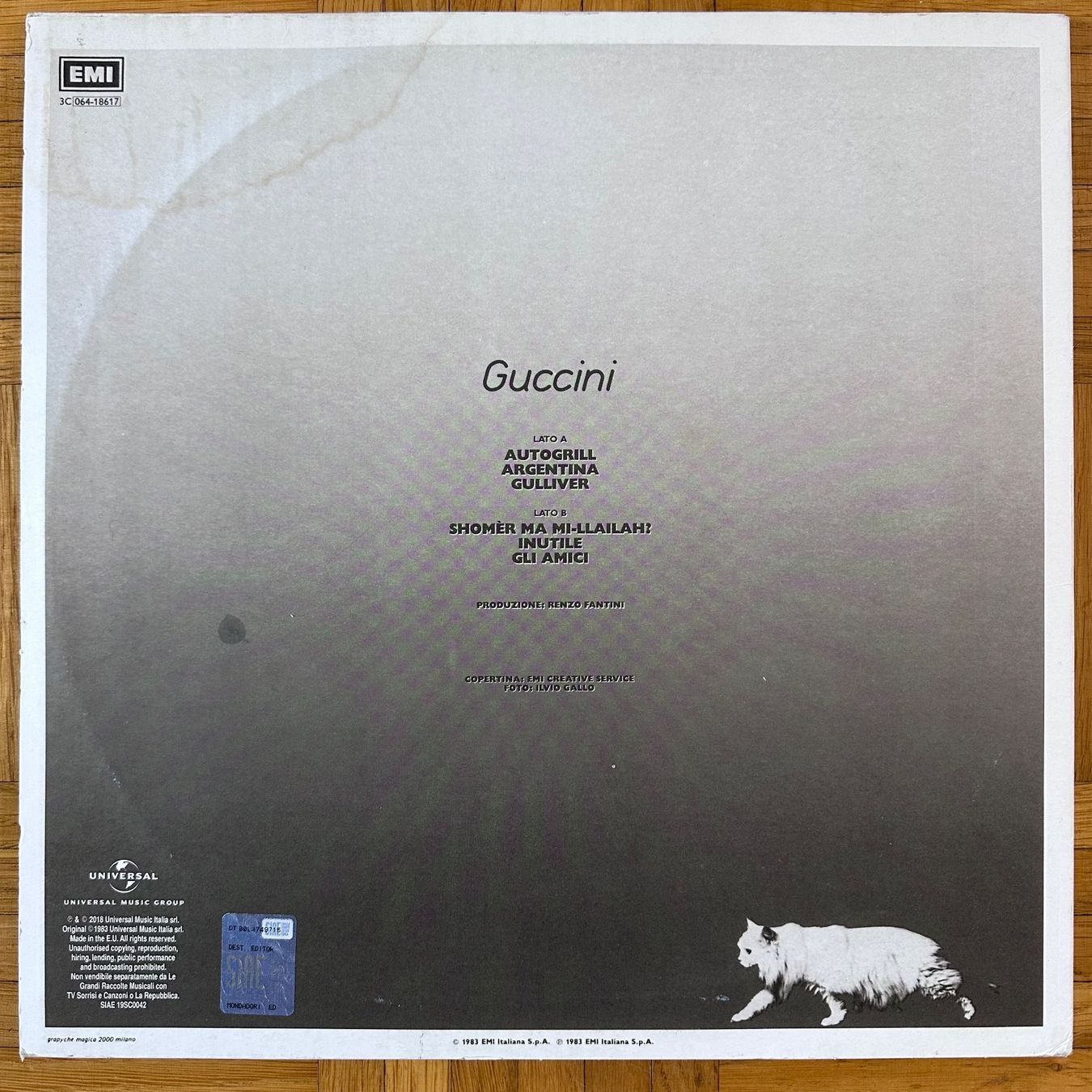 Dischi in vinile: LP - Francesco Guccini - Guccini – Usato da Breganzona venduto da Onairda75 1
