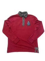 Polo Ralph Lauren rouge manches longues vintage collector