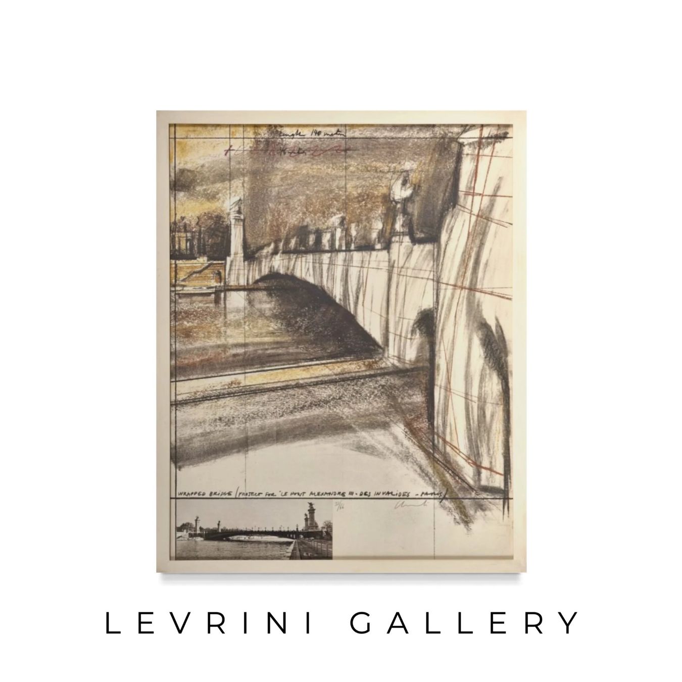 Grafica & Litografie: Christo - Levrini Gallery – Usato da Gockhausen venduto da LevriniGallery