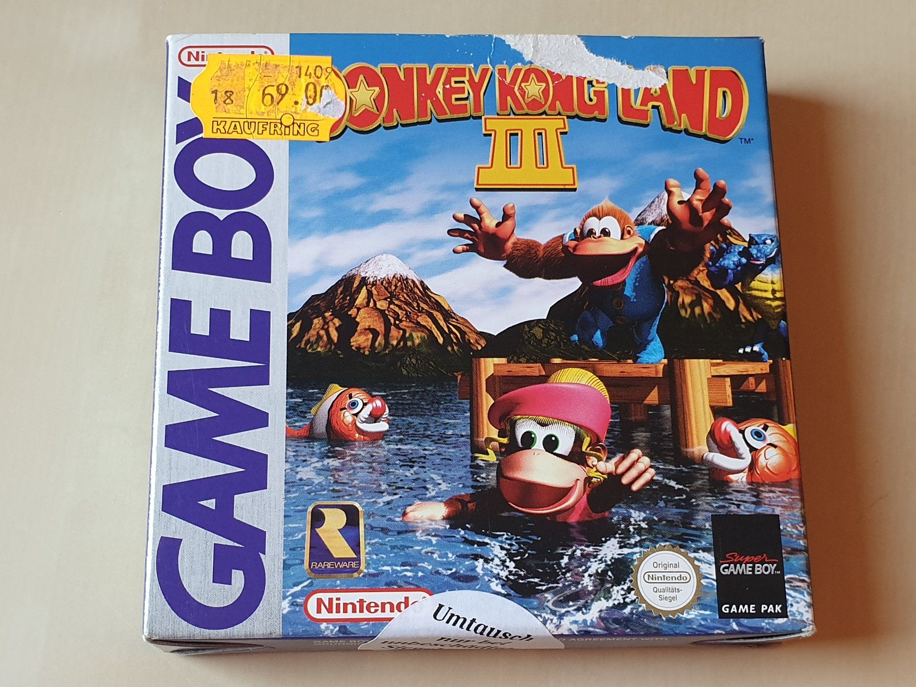 Nintendo Giochi: Donkey Kong Land III – Usato da Stansstad venduto da collectorsshop