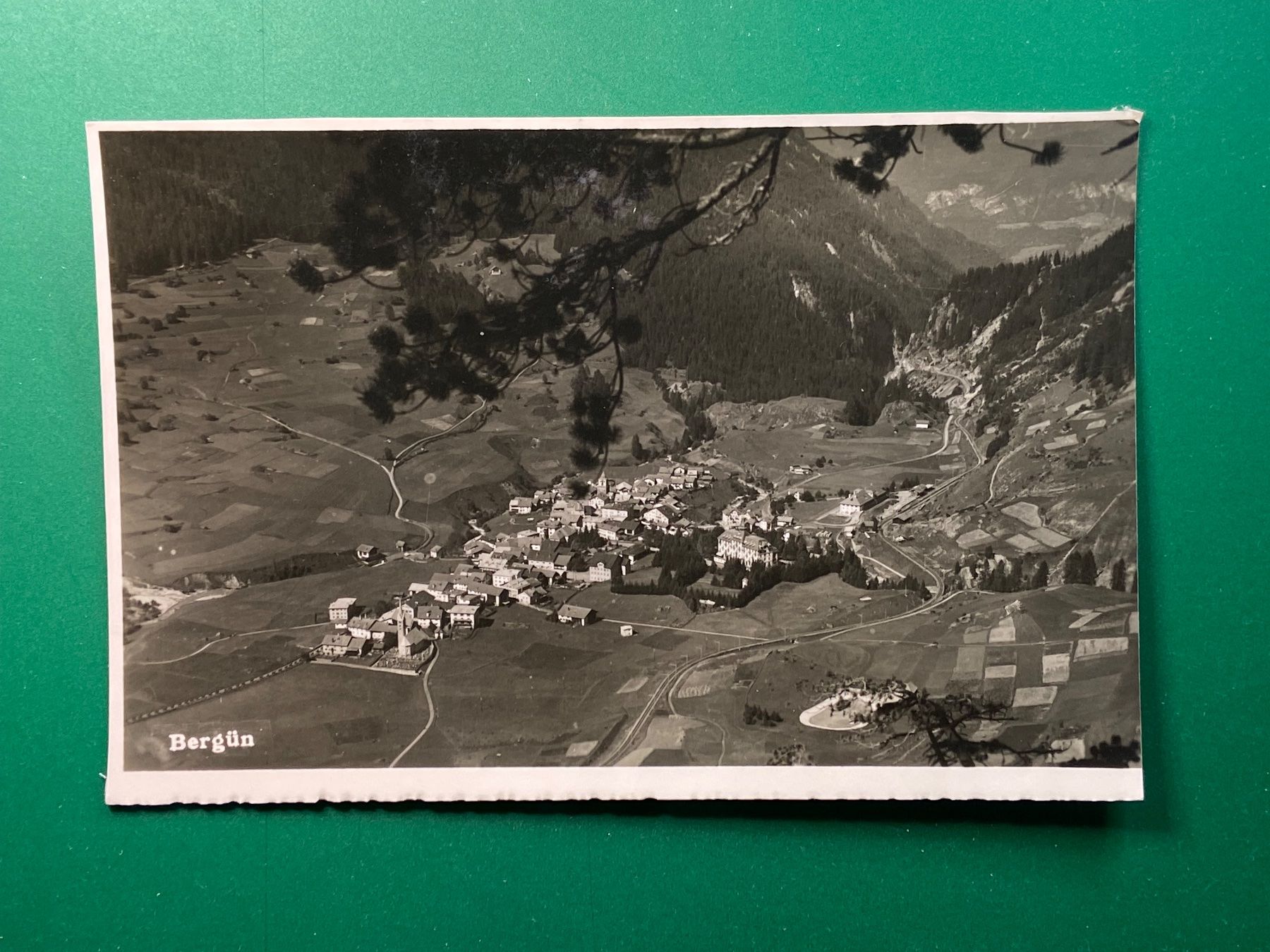Ansichtskarten: Bergün – Gebraucht aus Steg VS von _vinci_