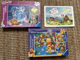 Kinder Puzzle Set, 3 Stk.
