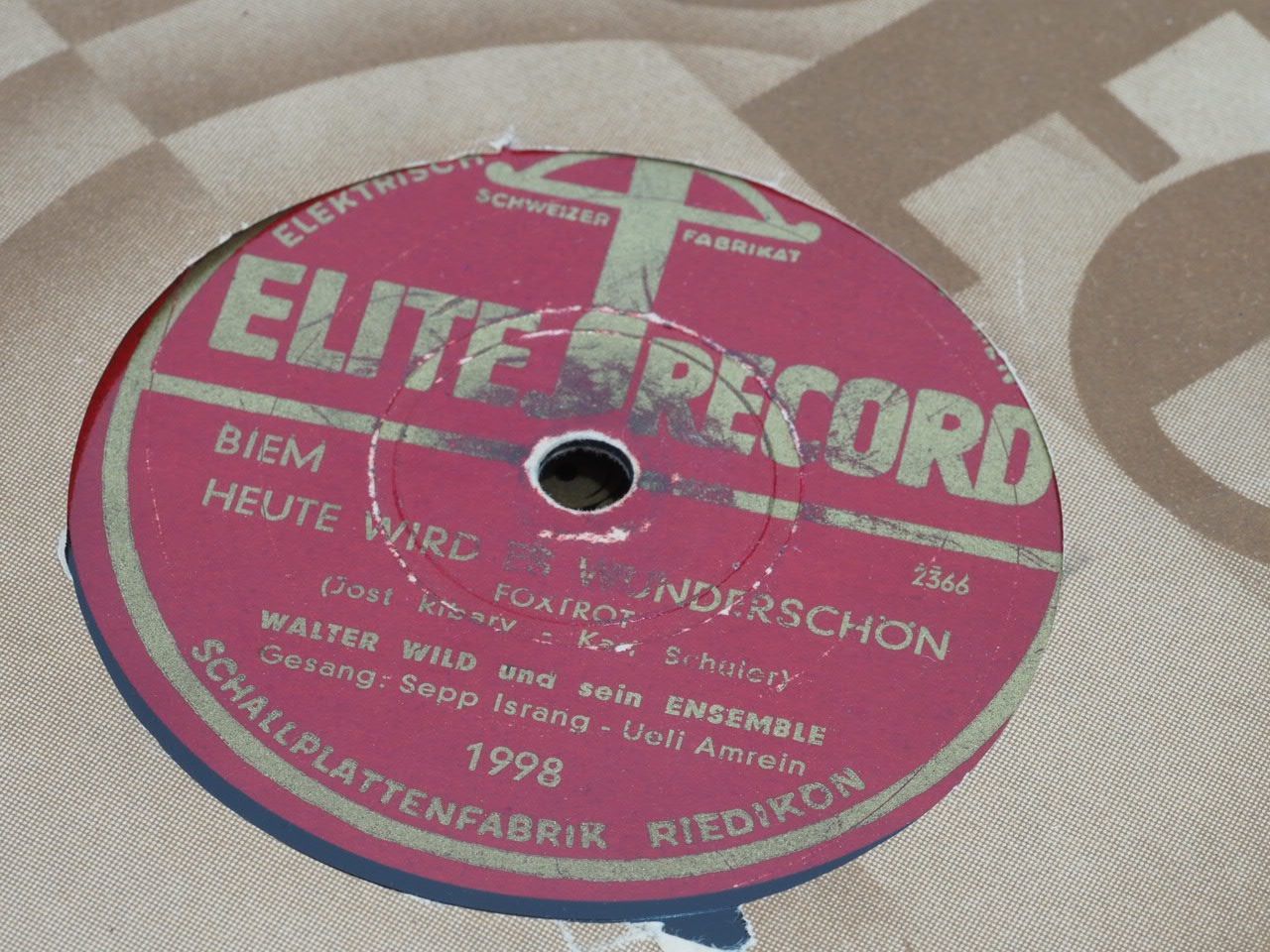 Schallplatten: DISQUES 78 TOURS – Gebraucht aus Lausanne von Leag 6