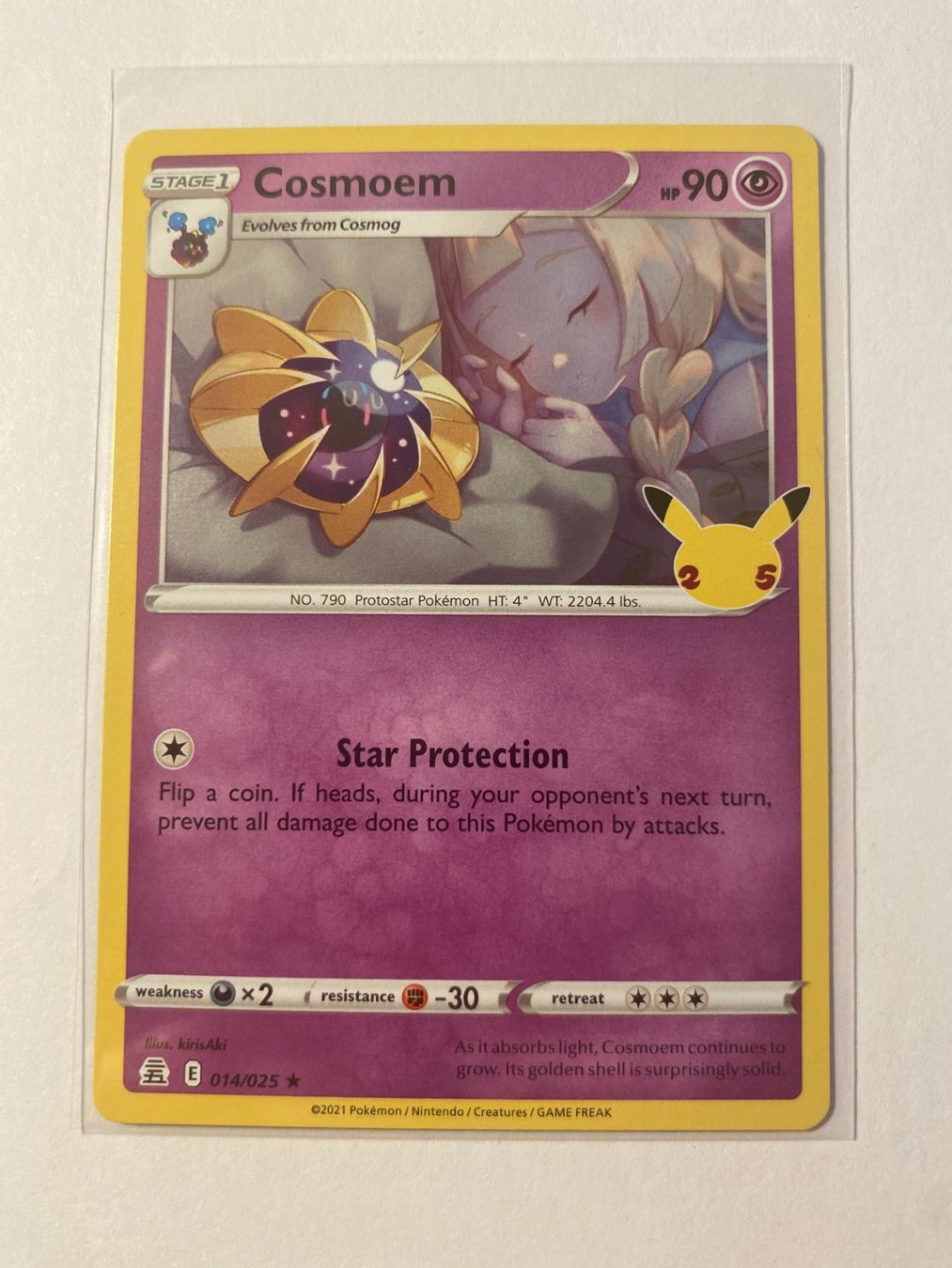 Pokémon Sammelbilder & Trading cards: Pokemon Cosmoem 014/025 Celebrations EN – Neu (gemäss Beschreibung) aus Weingarten-Kalthäusern von McGmavlo