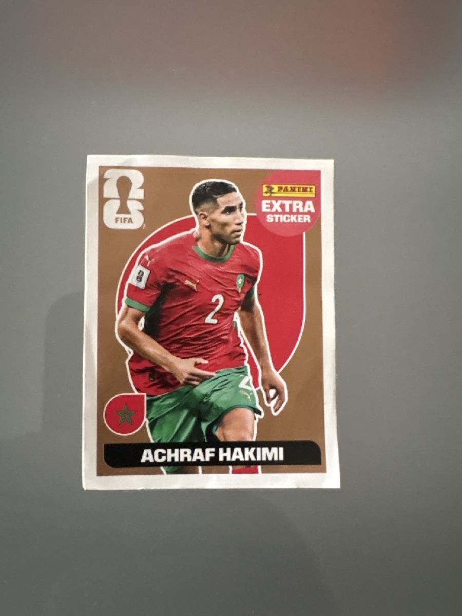 Panini Carte collezionabili: Panini Extra Sticker Achraf Hakimi neu – Usato da Muri b. Bern venduto da Kelz