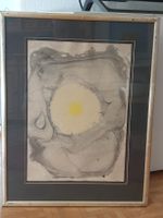 Bild gerahmt Abstrakte Kunst 44x56cm, 1981