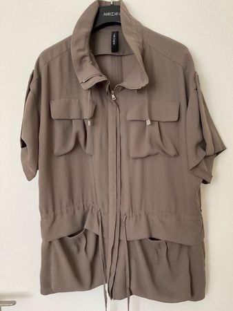 Marc Cain leichte Sommer Jacke Gr 3 (38) Khaki